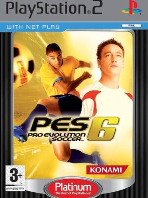 Pro Evolution Soccer 6 Platinum  (Ελληνικο) PS2 USED