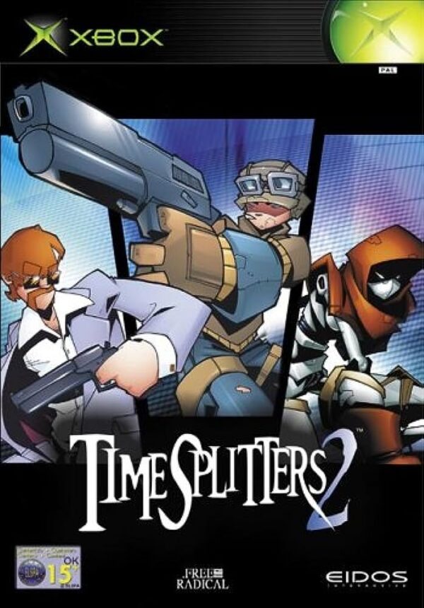 Timesplitters 2 XBOX USED NO MANUAL