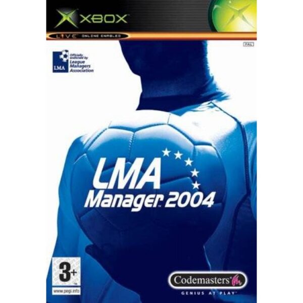 LMA Manager 2004 XBOX USED NO MANUAL