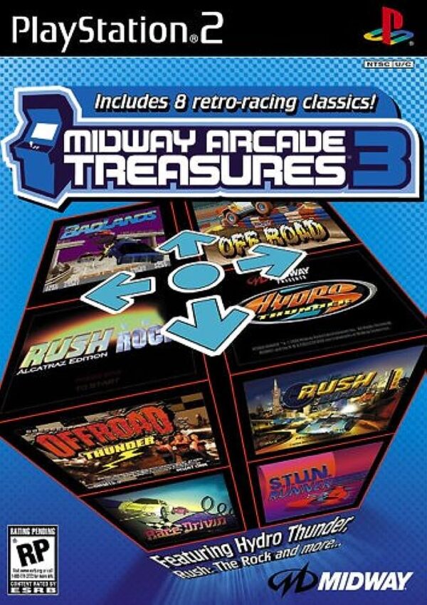 Midway Arcade Treasures 3 PS2 USED