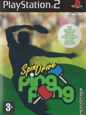 SpinDrive Ping Pong PS2 USED