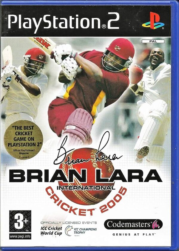 Brian Lara International Cricket 2005 PS2 USED