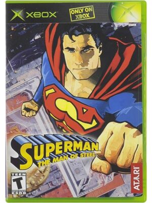 Superman The Man of Steel XBOX USED NO MANUAL