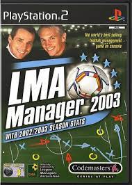 LMA Manager 2003 PS2 USED