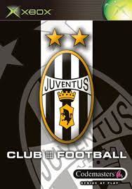Juventus Club Football XBOX USED DAMAGED COVER