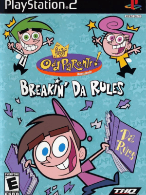 Breaking Da Rules (Fairly Odd Parents) (NTSC) PS2 USED NO MANUAL