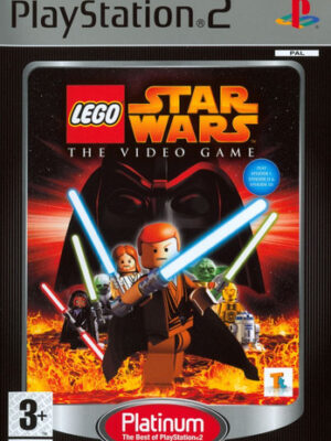 LEGO Star Wars The Video Game Platinum PS2 USED NO MANUAL