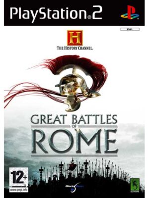 The History Channel Great Battles of Rome PS2 USED