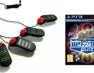 Buzz! Quiz & Buzzers Ultimate Edition (Buzzers included) PS3 USED