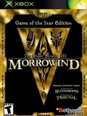 The Elder Scrolls III Morrowind GOTY Edition XBOX USED NO COVER