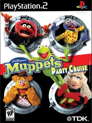 Muppets Party Cruise PS2 USED NO MANUAL