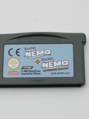Finding Nemo + The Continuing Adventure NINTENDO Gameboy Advance EUROPEAN VER USED