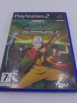 PS2 PAL Avatar The Legend Of Aang The Burning Earth USED