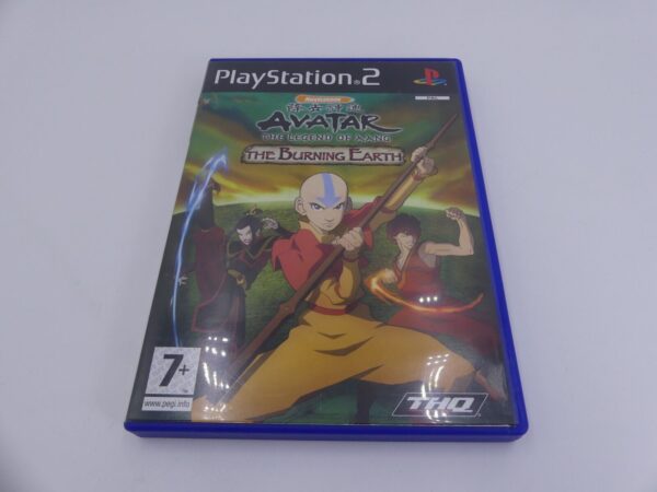 PS2 PAL Avatar The Legend Of Aang The Burning Earth USED
