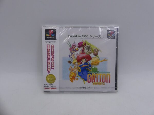 Cotton 100% Marhcen Adventure PS1 Playstation 1 J-NTSC SEALED