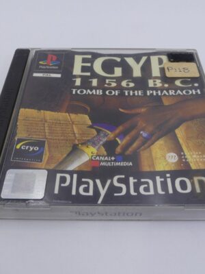 EGYPT 1156 B.C. TOMB OF PHARAOH PLAYSTATION 1 PS1 PSX PAL USED