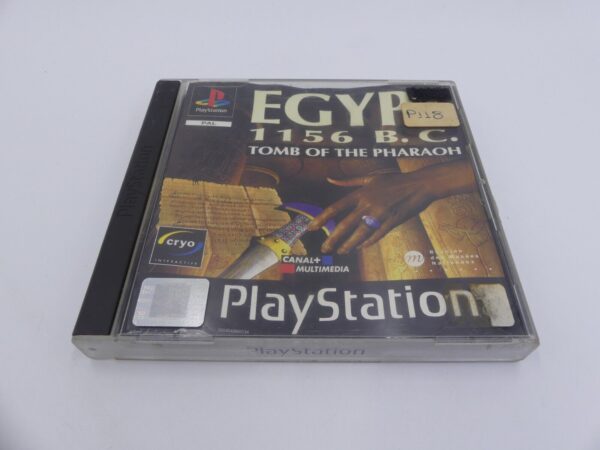 EGYPT 1156 B.C. TOMB OF PHARAOH PLAYSTATION 1 PS1 PSX PAL USED