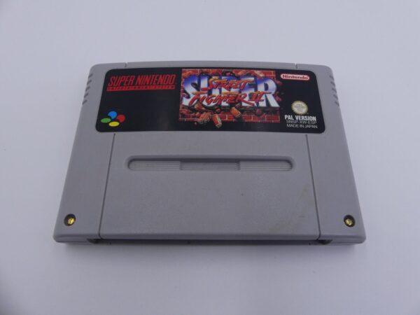 Super Street Fighter 2 II Super Nintendo SNES Cartridge PAL ESP USED
