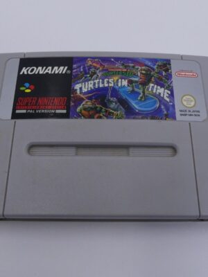 Teenage Mutant Ninja Turtles IV: Turtles in Time SNES CARTRIDGE USED