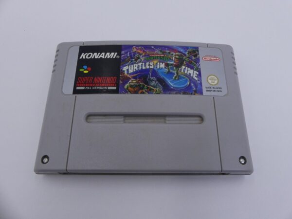 Teenage Mutant Ninja Turtles IV: Turtles in Time SNES CARTRIDGE USED