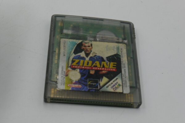 NINTENDO GAME BOY COLOR GAME GBC Zidane Football Generation EUROPEAN CARTRIDGE USED
