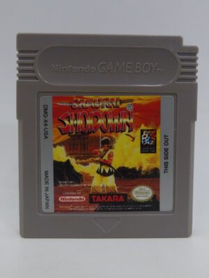 GAME BOY GAMEBOY GB NINTENDO SAMURAI SHODOWN DMG-X4-USA Cartridge USED