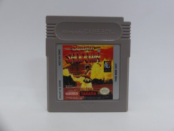 GAME BOY GAMEBOY GB NINTENDO SAMURAI SHODOWN DMG-X4-USA Cartridge USED