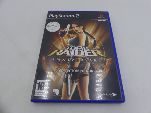 PS2 Tomb Raider Anniversary Collectors Edition PLAYSTATION 2 pal USED DISC ONLY