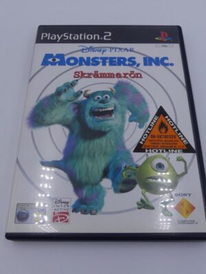 Disney Monsters Inc Scare Island SKRAMMARON SWEDISH SONY PLAYSTATION 2 PS2 PAL USED
