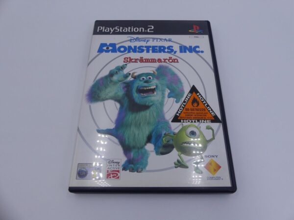 Disney Monsters Inc Scare Island SKRAMMARON SWEDISH SONY PLAYSTATION 2 PS2 PAL USED