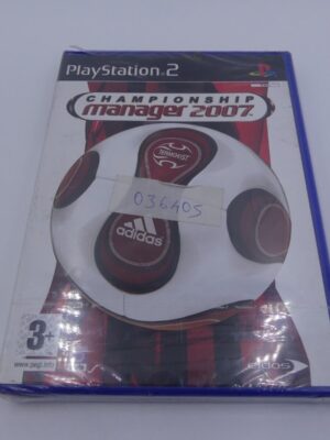 2007 CHAMPIONSHIP MANAGER PS2 (PAL SEALED)