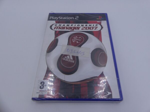 2007 CHAMPIONSHIP MANAGER PS2 (PAL SEALED)