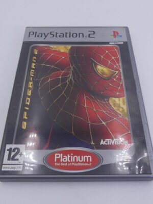 PS2 PAL SPIDERMAN 2 PLATINUM USED NO MANUAL
