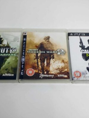 Call of Duty Bundle: Modern Warfare/Modern Warfare 2/Modern Warfare 3 PS3 USED