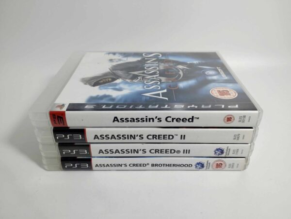 Assassin's Creed Bundle: I/II/III/Brotherhood PS3 USED - Image 2