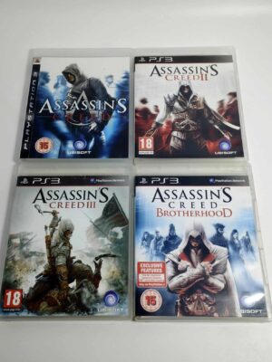 Assassin's Creed Bundle: I/II/III/Brotherhood PS3 USED