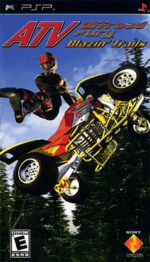 ATV Offroad Fury Blazin Trails PSP USED UMD ONLY