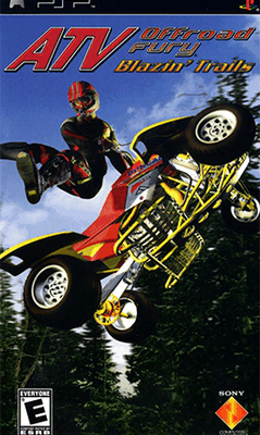 ATV Offroad Fury Blazin Trails PSP USED UMD ONLY