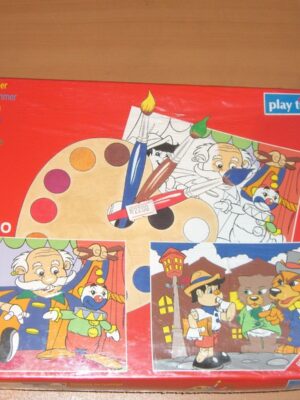PLAY TIME PINOCCHIO PAINTING PICTURES 2 PCS MIB