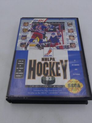Sega Mega Drive ELECTRONIC ARTS NHLPA Hockey 93 EA Game PAL NO MANUAL USED