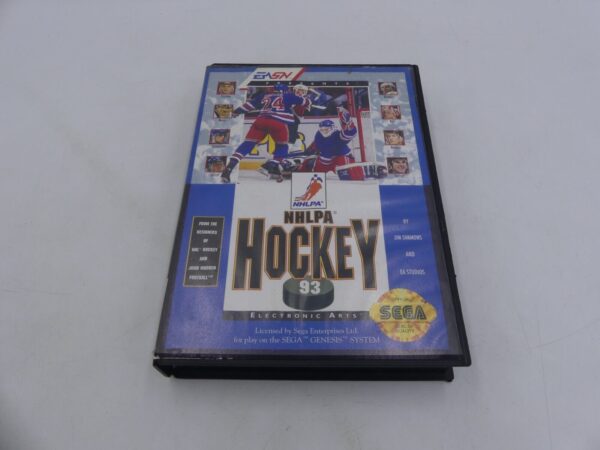 Sega Mega Drive ELECTRONIC ARTS NHLPA Hockey 93 EA Game PAL NO MANUAL USED
