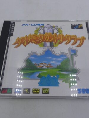 Dynamic Country Club Sega Mega CD Japan import Japanese 3D Golf USED