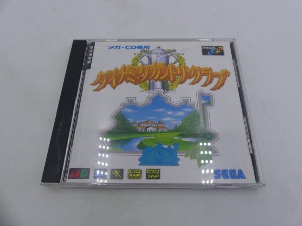 Dynamic Country Club Sega Mega CD Japan import Japanese 3D Golf USED