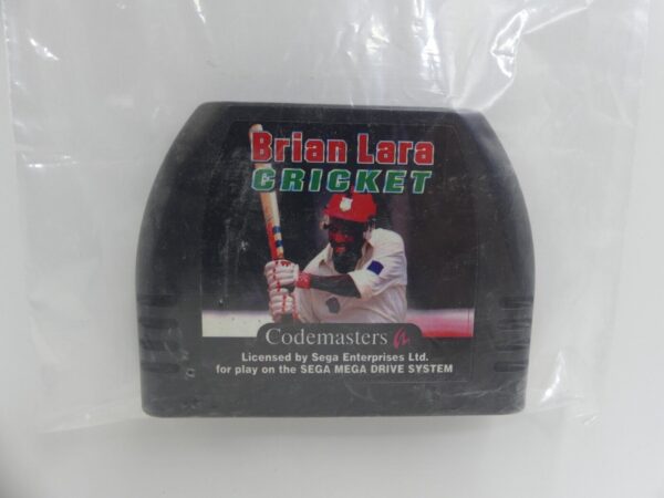 Sega Mega Drive Brian Lara-Cricket PAL Cartridge USED