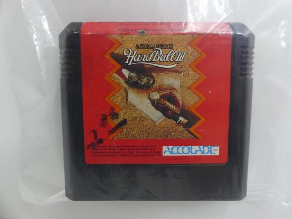 HARDBALL III SEGA GENESIS NTSC Cartridge USED