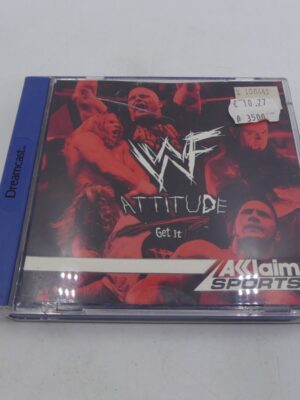 WWF Attitude Dreamcast Sega Complete PAL USED