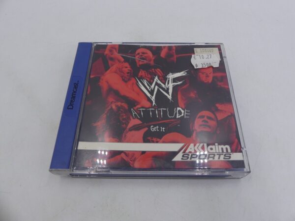 WWF Attitude Dreamcast Sega Complete PAL USED