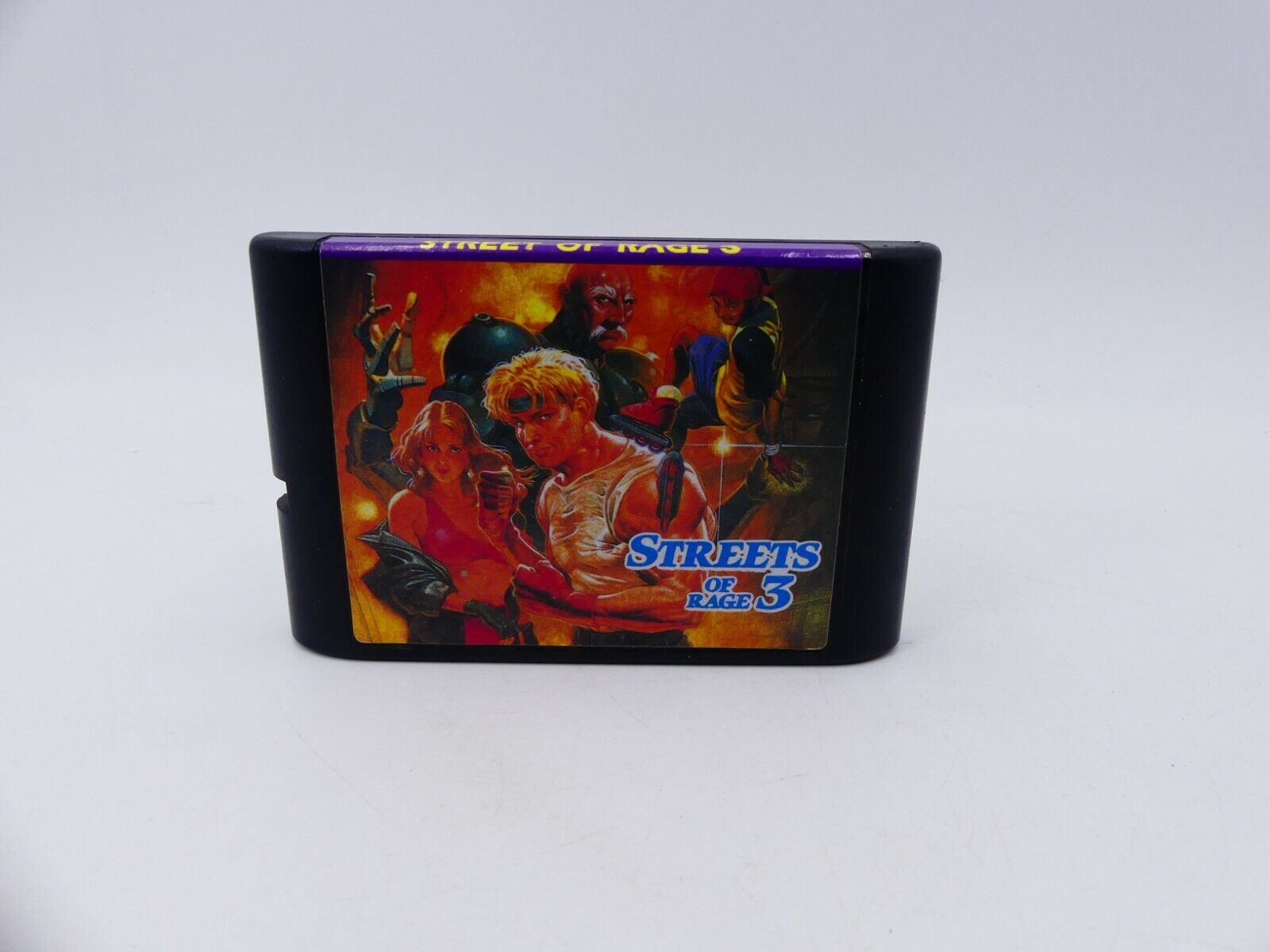 SEGA GENESIS Streets of Rage 3 BARE KNUCKLE III MEGA DRIVE MD CLONE USED
