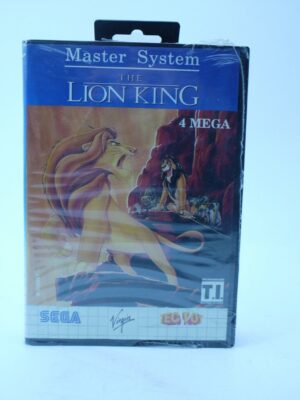 THE LION KING MASTER SYSTEM TEC TOY PAL SEGA BRASIL sealed NEW