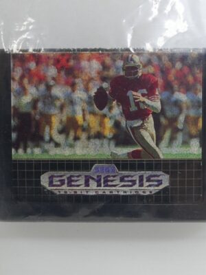 Sports Talk Football '93 Starring Joe Montana SEGA GENESIS NTSC Cartridge USED